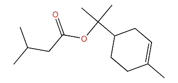 2-(4-Methyl-3-cyclohexenyl)-2-propyl 3-methylbutanoate